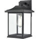 Southgate 1 Light 13.75 inch Textured Black Outdoor Wall Sconce